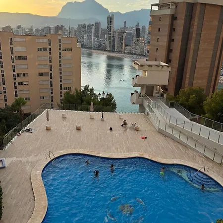 Rincon De Loix Con Vistas A La Playa Benidorm